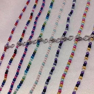 LGBTQ+ parelkettingen en chokers Subtiel gesloten, vriendelijk voor de garderobe