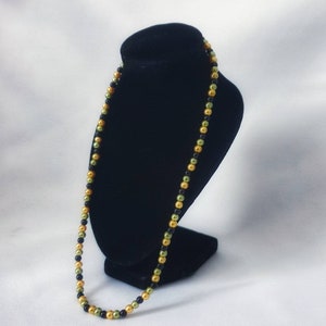Jamaican Adjustable Handmade Beaded Necklaces & chokers / carribean/ Country flags