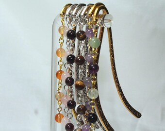 Gemstone Bookmark Elegant Book Lover Gift