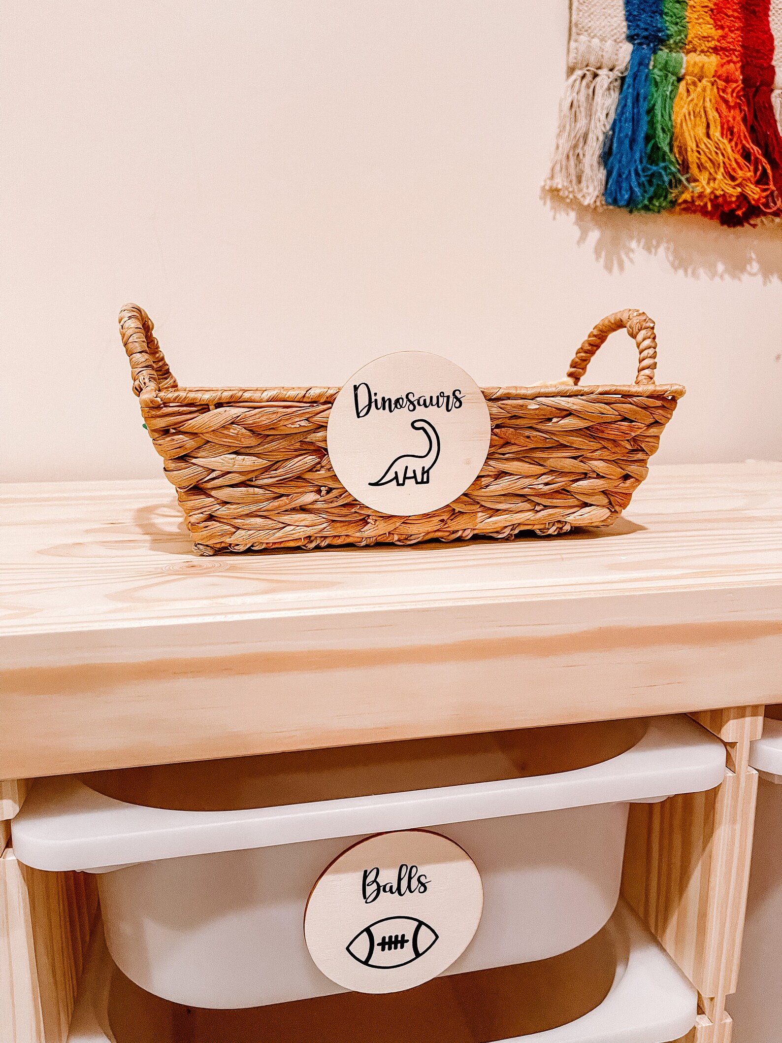 Wooden Toy Labels Trofast Labels Toy Tags Playroom Etsy