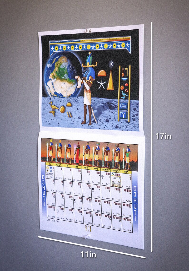 Ancient Egyptian 20222023 Calendar the Rasaurian Kemetic Etsy Hong Kong