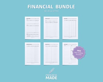 Afdrukbare pdf-bundel financiële planning