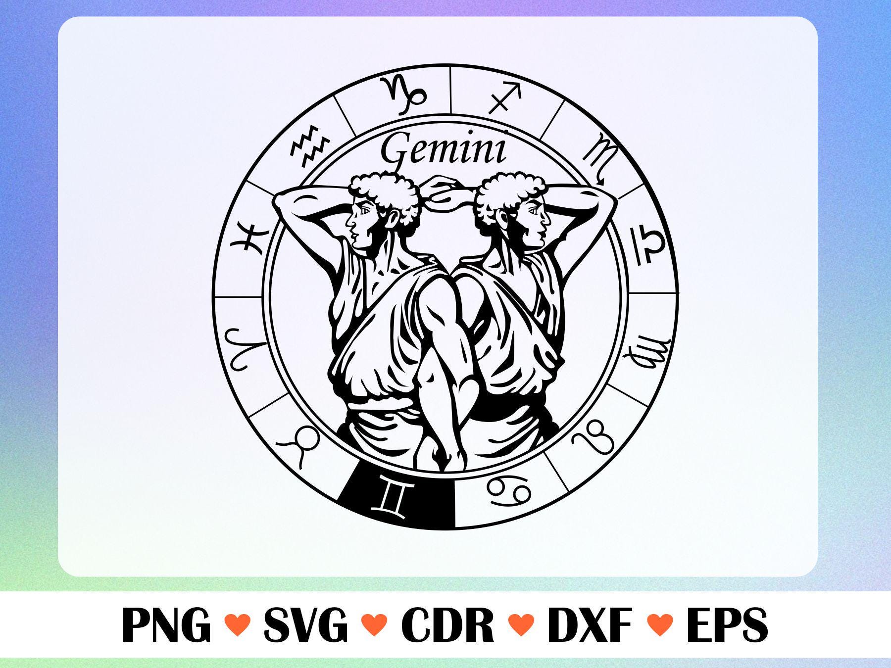 Gemini symbol dxf - Etsy 日本