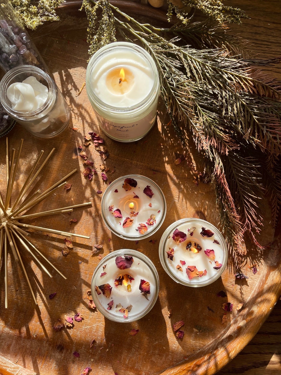 DIY Beginner Soy Candle Making Sunset Rose Kitcreate Cute Scented Soy