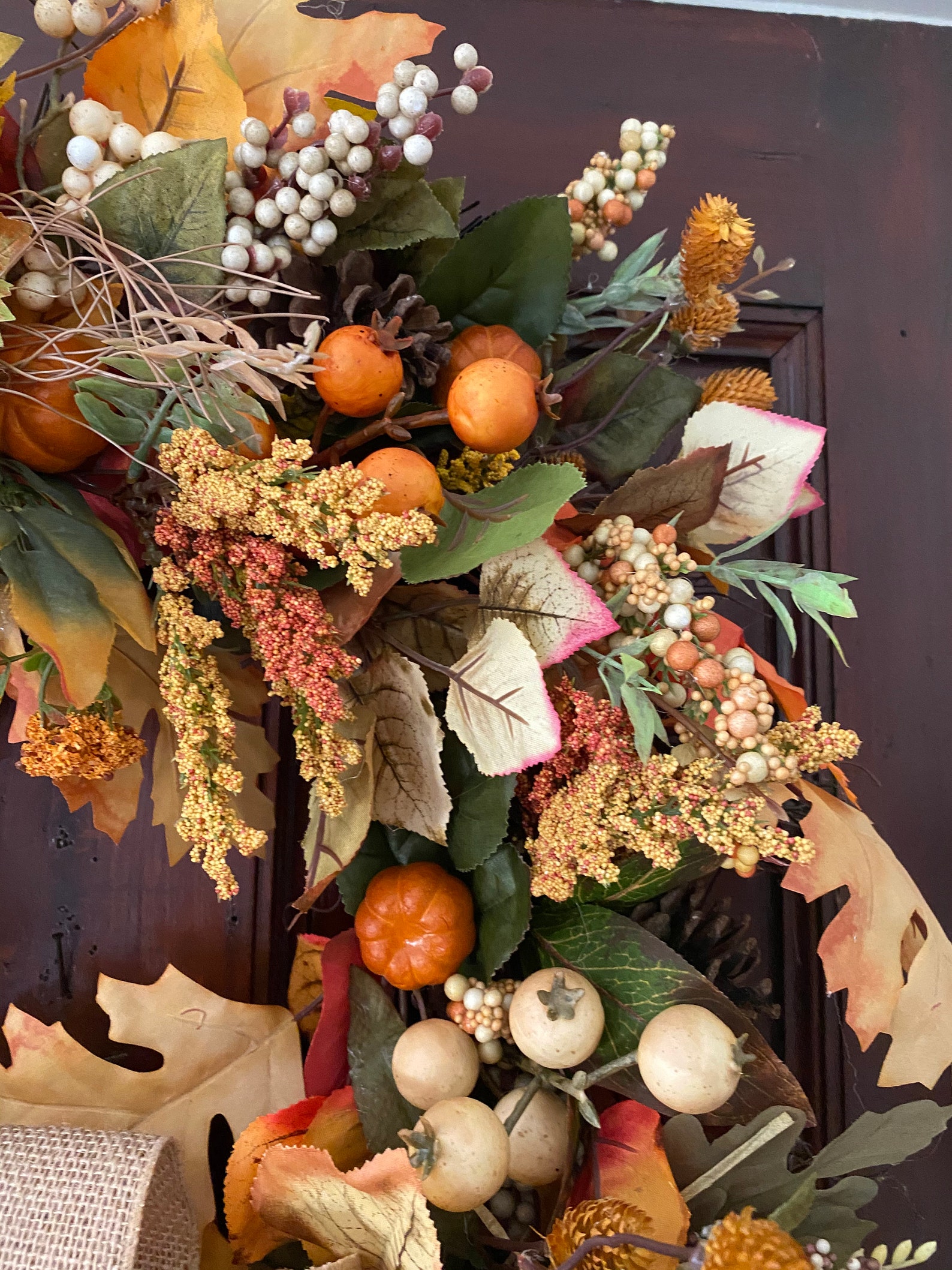 Autumn Harvest Wreath Etsy