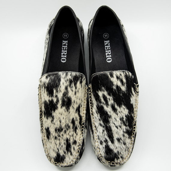Cowhide Leather Shoe - Etsy