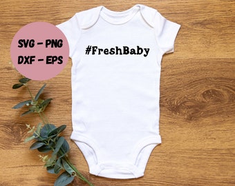 Baby SVG, Newborn SVG, Baby Bodysuit, Baby Shower, SVG for Cricut