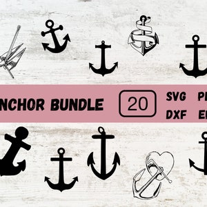 Anchor svg, nautical svg, anchor clipart, nautical anchor svg