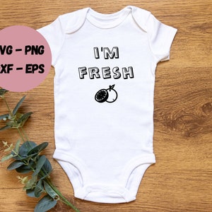 Baby SVG, Newborn SVG, Baby Bodysuit, Baby Shower, SVG for Cricut