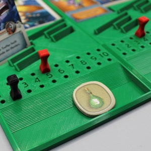 Dashboard für Arcadia Quest Spieler Tableau Brettspiel Zubehör Organizer Boardgame 3D Druck image 5