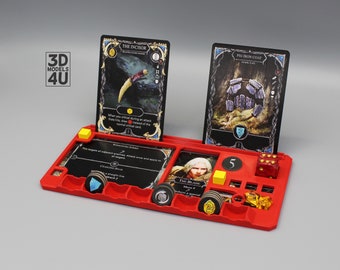 Companion-Dashboard für Oathsworn Into the Deepwood Spieler Tableau Brettspiel Zubehör Organizer Boardgame 3D Druck