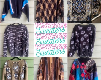 Funky Vintage Sweaters