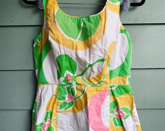 Amazing Vintage Handmade Swimsuit Cover Up/Top