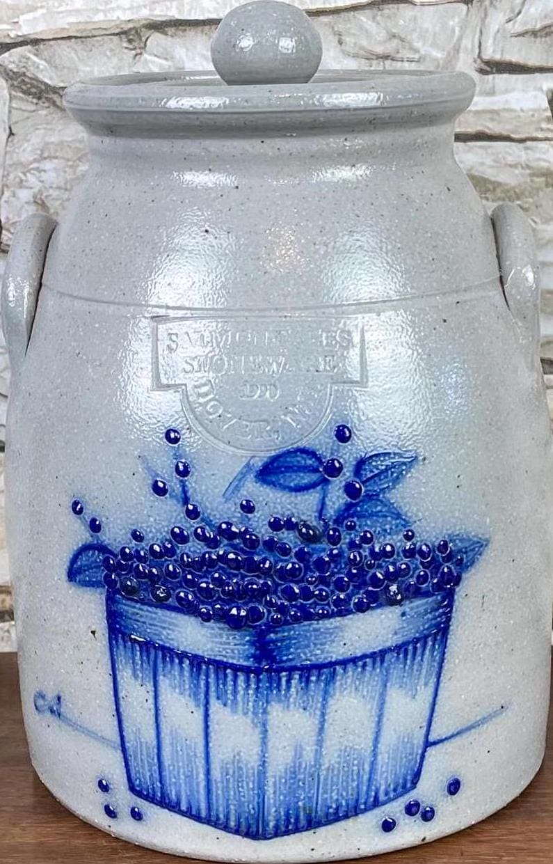 Vintage~salmon FALLS Stoneware~3-qt./9