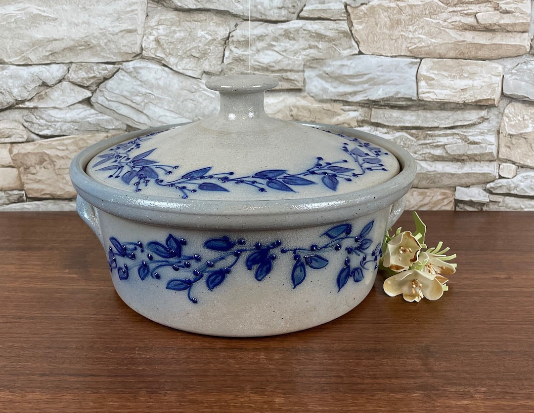 Vintagesalmon FALLS Stoneware8-cup/5.75 Tall Decorative Stoneware ...