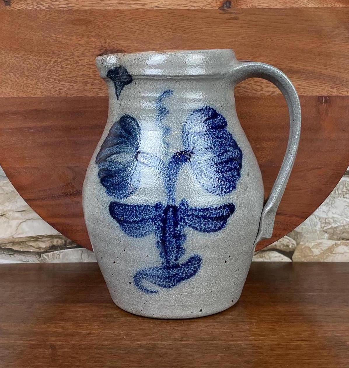 USA【Rowe Pottery】ローポタリー ピッチャー　水差し カントリー USA【Rowe Pottery】ローポタリー ピッチャー 水差し カントリー