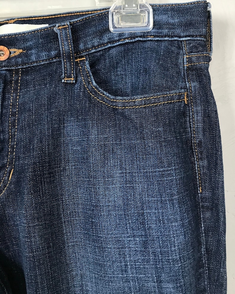 Vintage GAP 1969 Long /& Lean 10 LongTall Women/'s Stretch Boot-Cut Mid-Rise Dark Wash Denim JEANS NEW Condition!