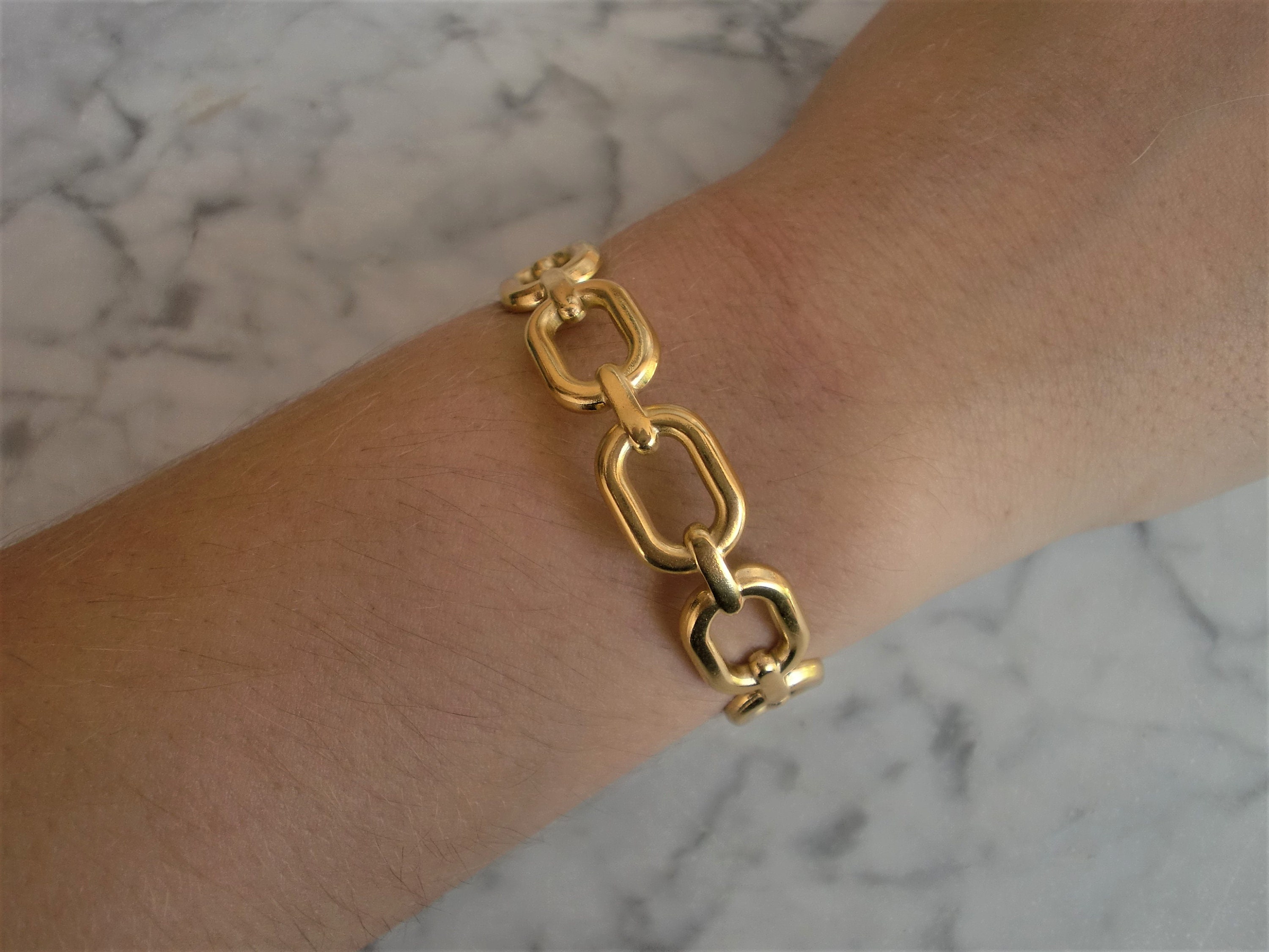 Louis Vuitton Iconic M0942A Bracelet Ladies Free Shipping [Used]