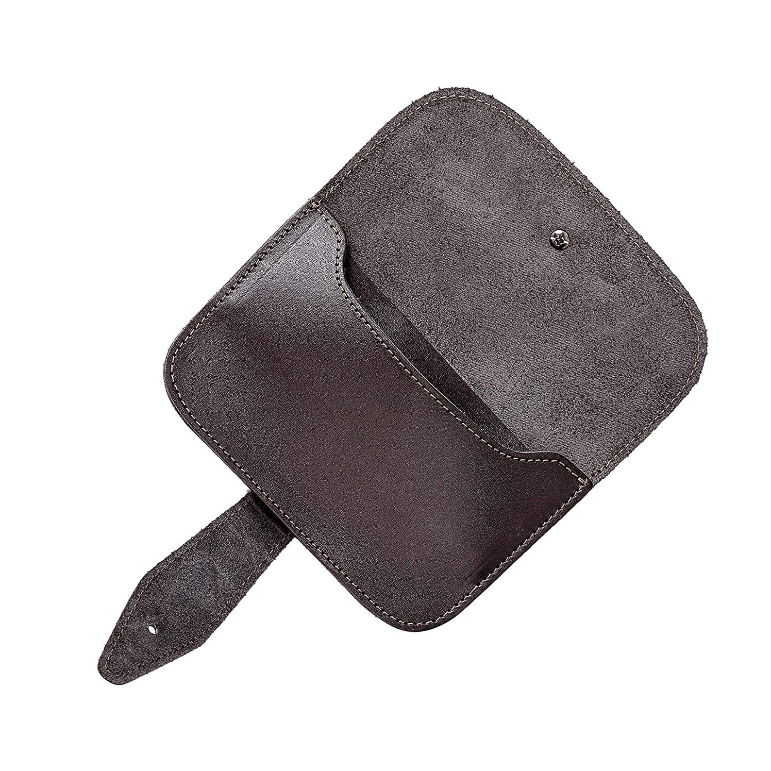 Handmade Leather Cartridge Case Hunting Ammo Pouch Belt Holder Shotgun