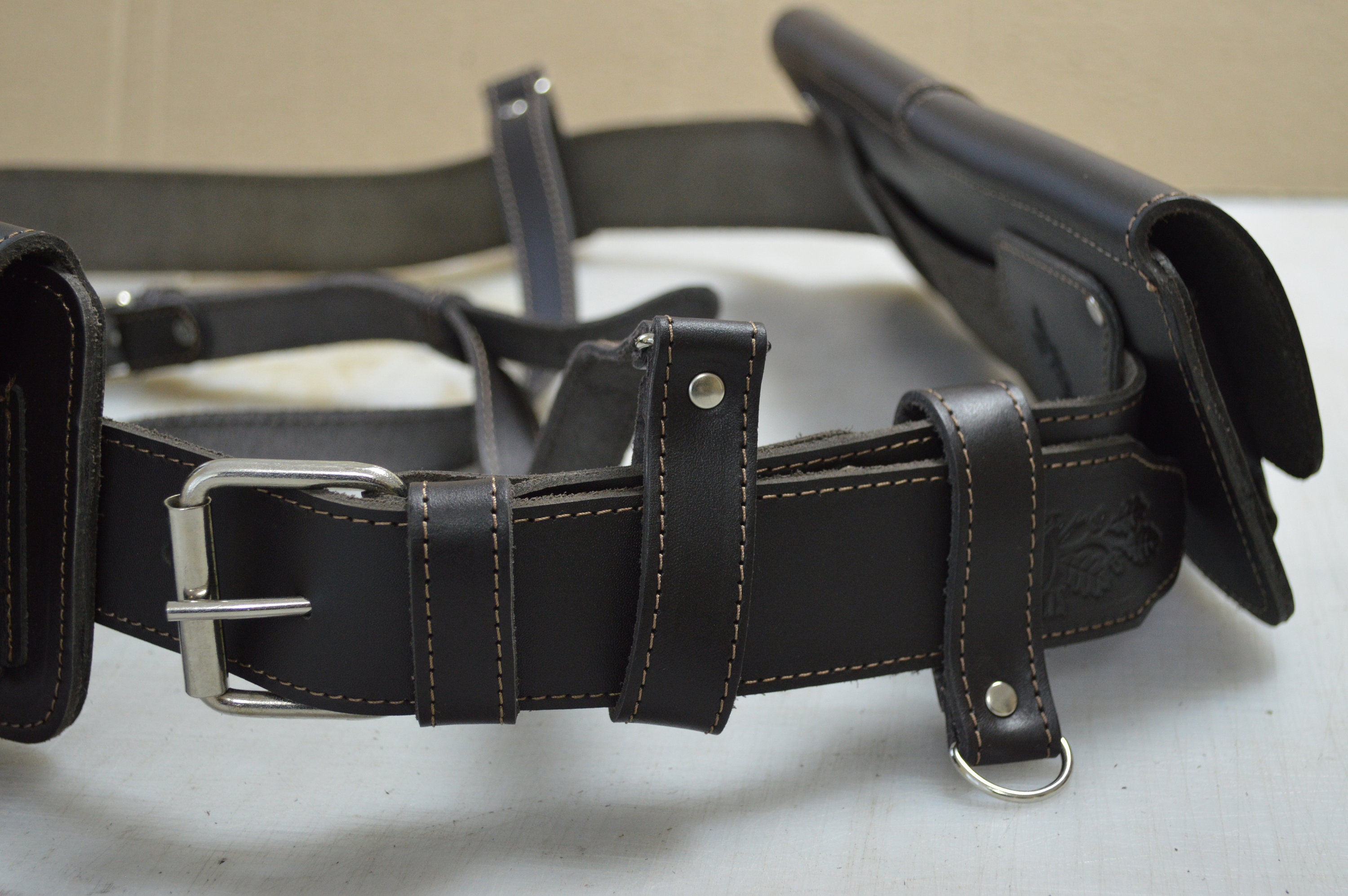 Leather Cartridge Holder Belt Bullet Holder Leather Loop Etsy