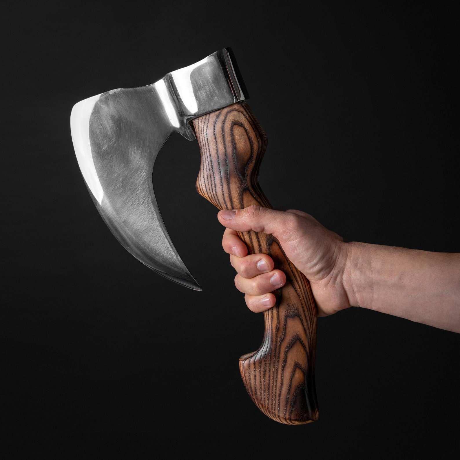 Fist Axe With Leather Sheath Meat Cleaver Butcher's Etsy