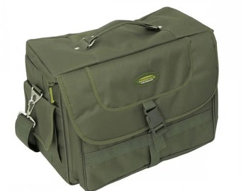 Sac de pêche universel pratique kaki pour le spinning - Fisherman Ammo