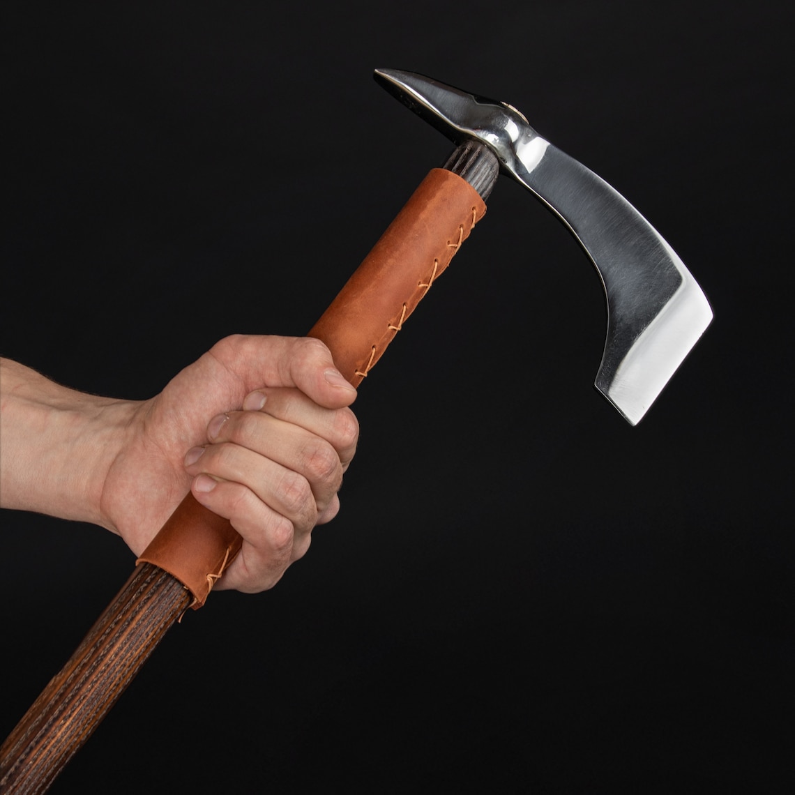 Axe Walking Cane Walking Stick Fokos Valaska Etsy