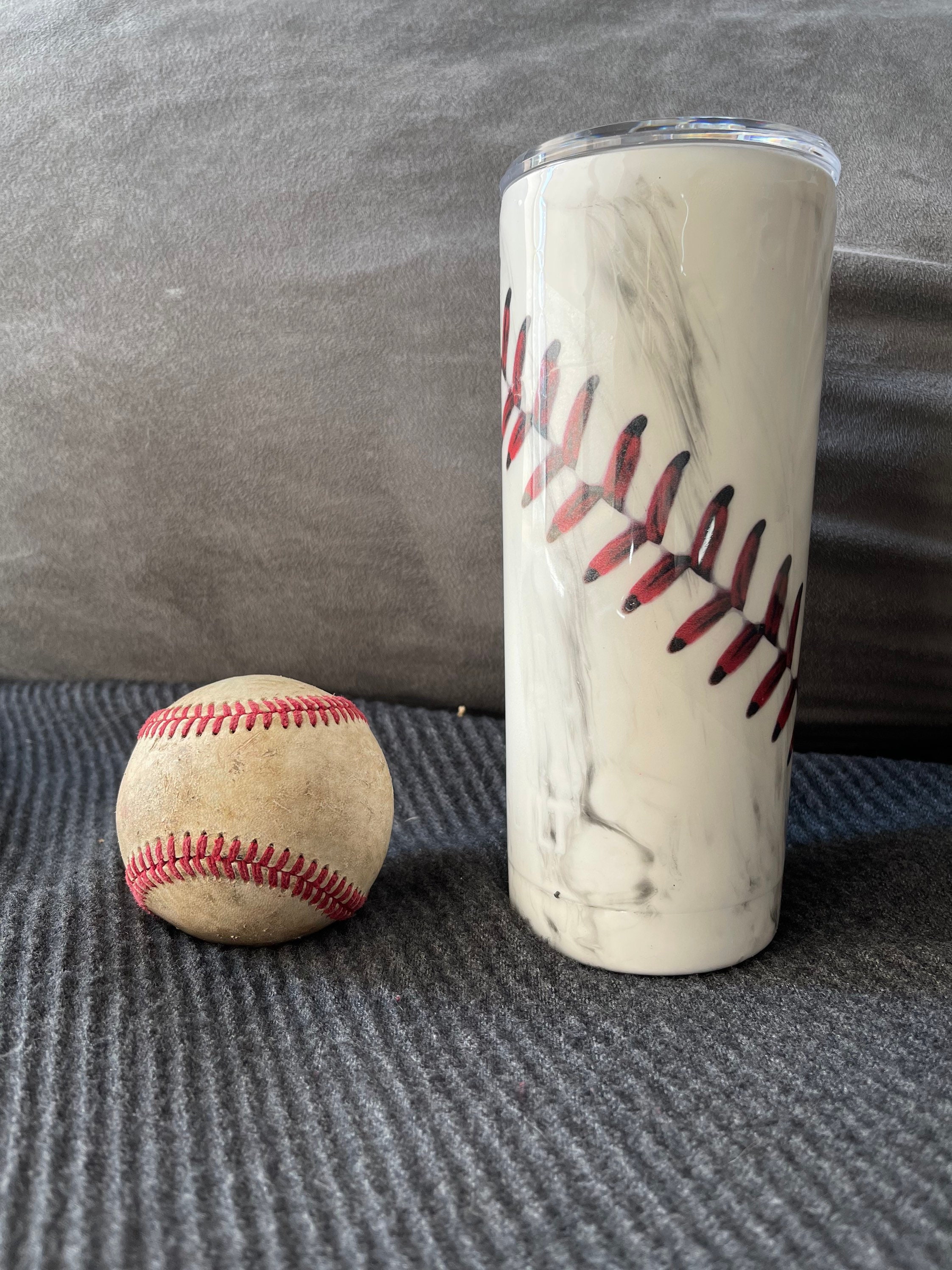 Baseball tumbler Etsy