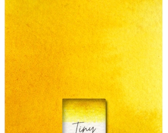 Giallo nichel azoico PY150 - Acquerello fatto a mano - Qualità artistica