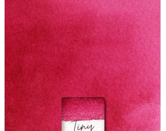 Echtes Karmin NR4 - Natürliches Pflanzenpigment - Handgemachte Aquarellfarbe - Künstlerqualität