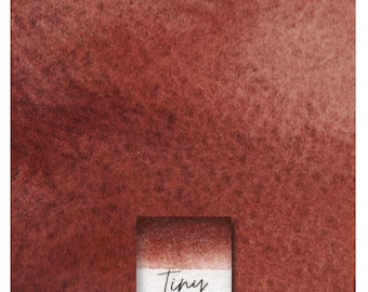 Bloodstone PR102 - Naturligt jordpigment - Granulerande handgjord akvarellfärg - Konstnärsklassad