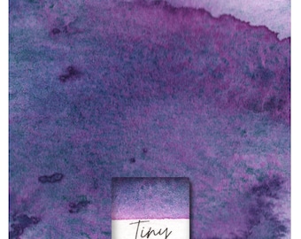 Mystery Gloom - Granulating handmade watercolor paint - Artist grade