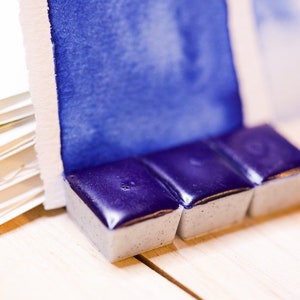 Phthalo Blue PB15:1 - Handmade watercolor paint