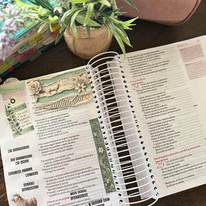 Psalm 23 Bible Journaling Kit | Printable Faith Ephemera | Christian ...