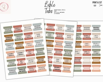 Printable Bible Tab - Etsy