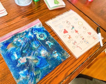 Winter I-Spy Busy Bag for Preschoolers | Fun Winter Printable Game and Worksheet Set for Toddlers and Preschoolers Learning about Winter