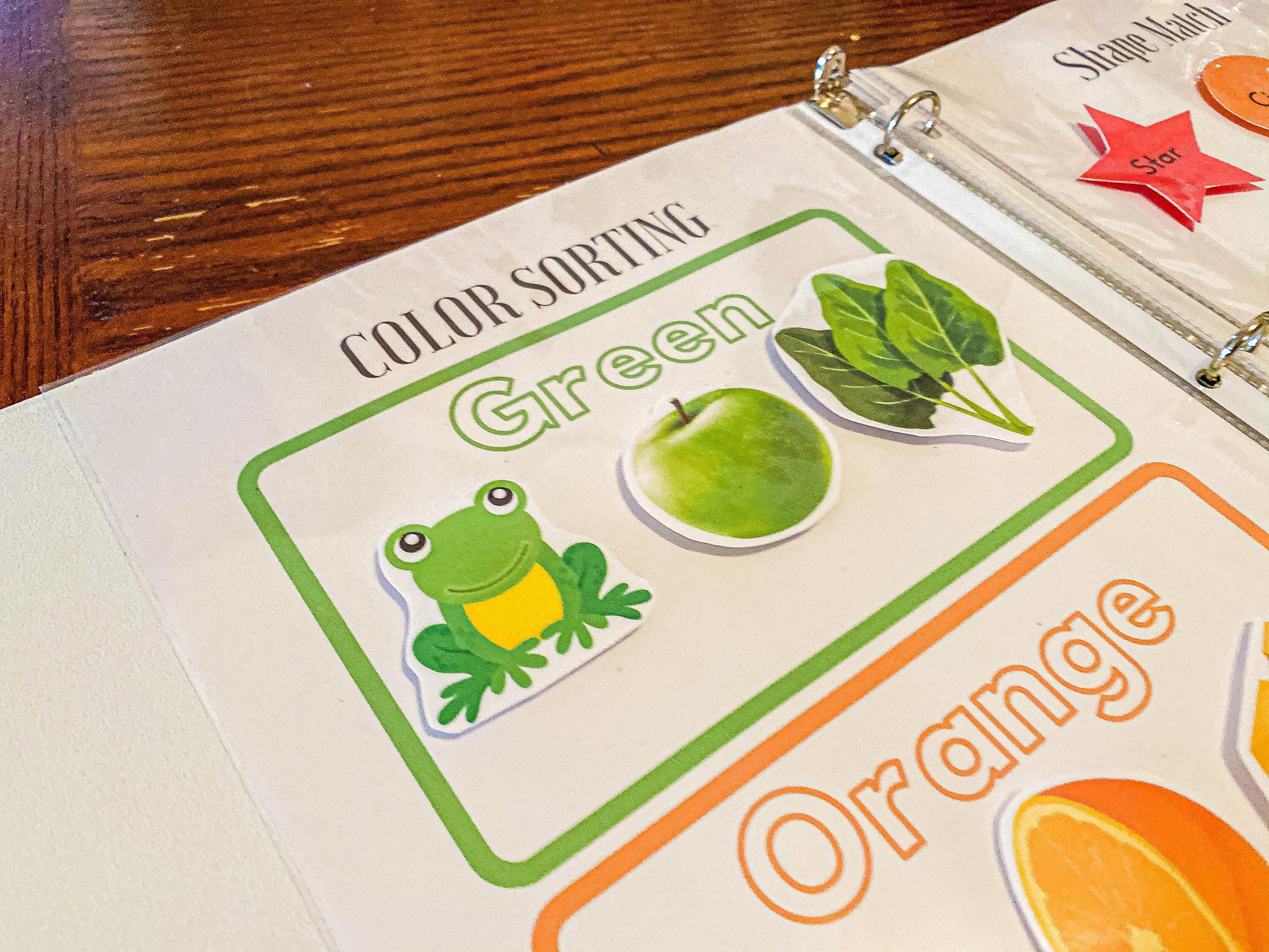 Color Sorting Worksheet Set for Toddlers Printable Printable  Etsy Canada