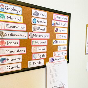 Geology Unit Study Preschook Pre-K Kindergarten | Etsy