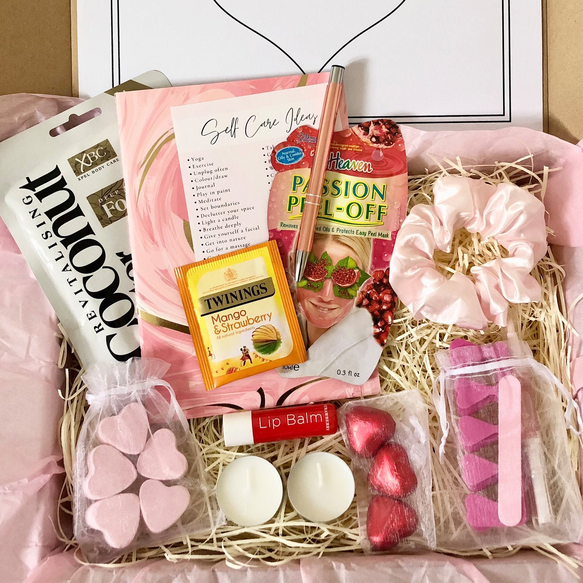 Girls Pamper Box Spa Box Girls Gift Set Birthday Gift Etsy