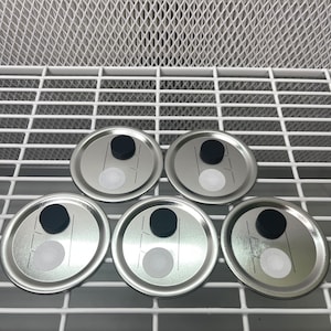 5 Pack Waterproof Mycology Lids, Regular Mouth Self Healing Injection Jar Lids