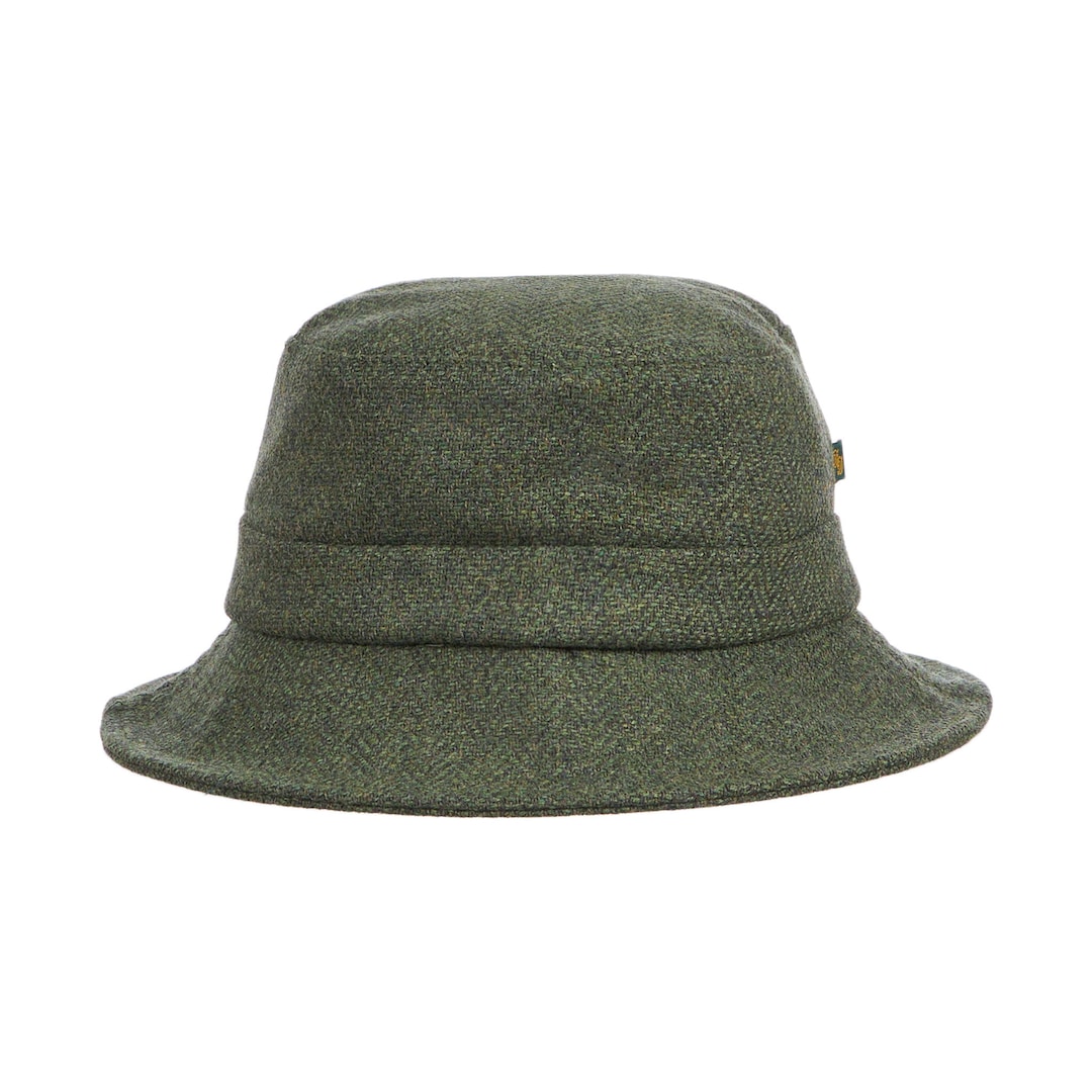 帽子 Herlipto Vegan Leather Tweed Bucket Hat Herlipto Vegan Leather Tweed Bucket Hat