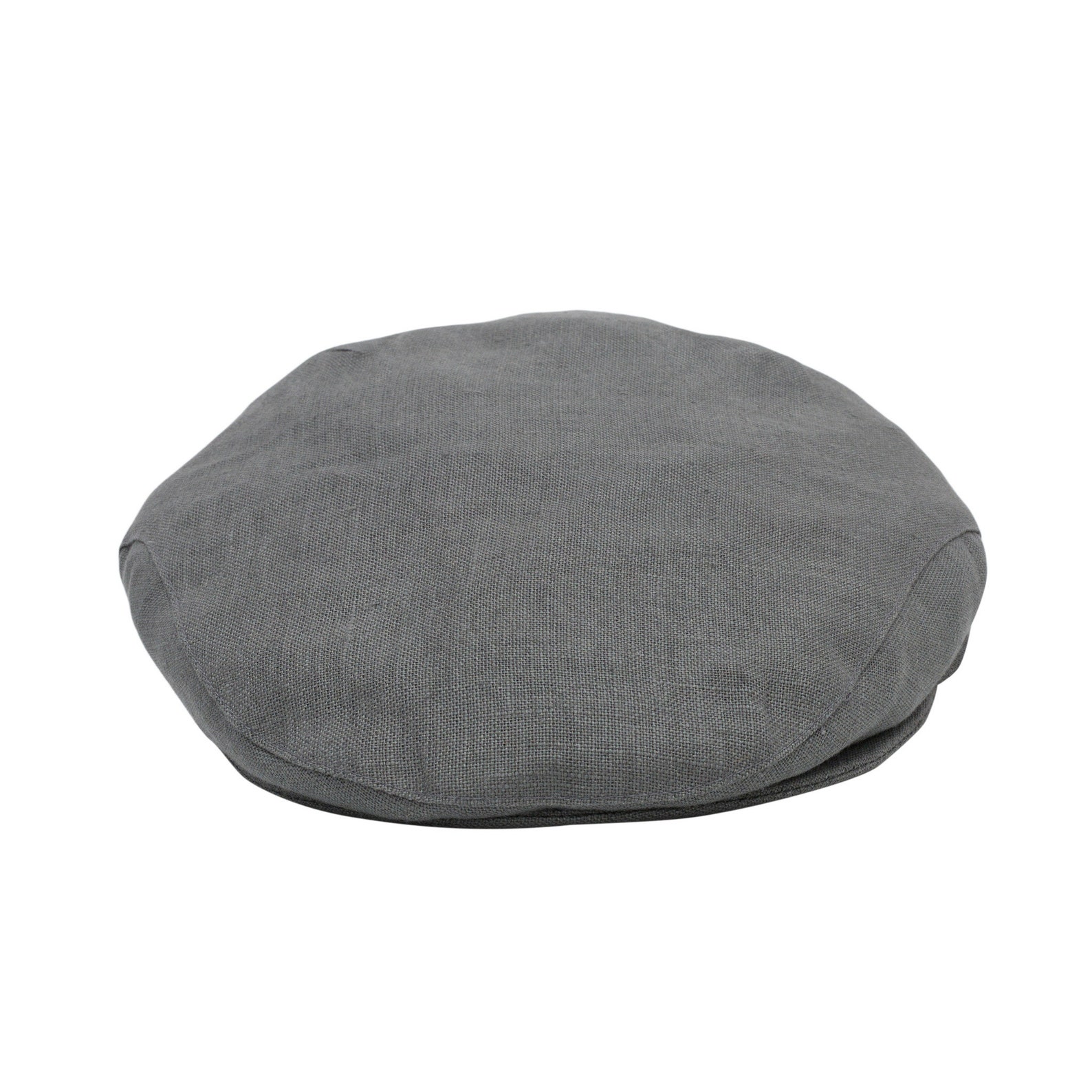 Irish Linen Flat Cap Gunmetal Grey Ireland Handcrafted - Etsy