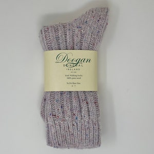 Irish Donegal wool socks -Fintra Fleck - Unisex - Handcrafted