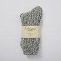 Irish Wool Walking Socks -  Donegal Grey  Marl - Handcrafted -  Size M =  UK 4-7 (EUR 37-41 / US 5.5- 8.5) product logo