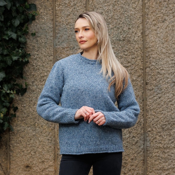 ribbed sweater irish fishing sweater