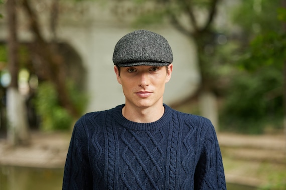 Ivy Trinity Cap - Gray Herringbone (Select Size:: XX-Large)