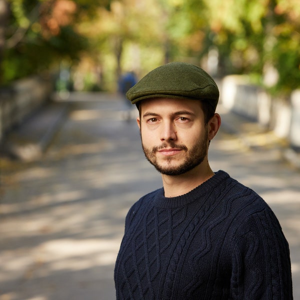 Vintage Flat Cap Etsy