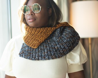 Split Mustard Cowl
