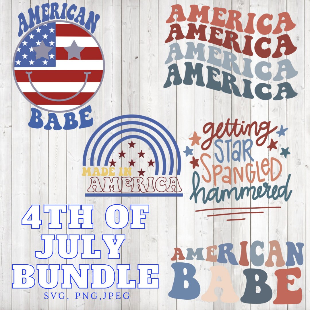 4th of July Bundle | Independence Day | Svg Png Jpeg | Fireworks ...