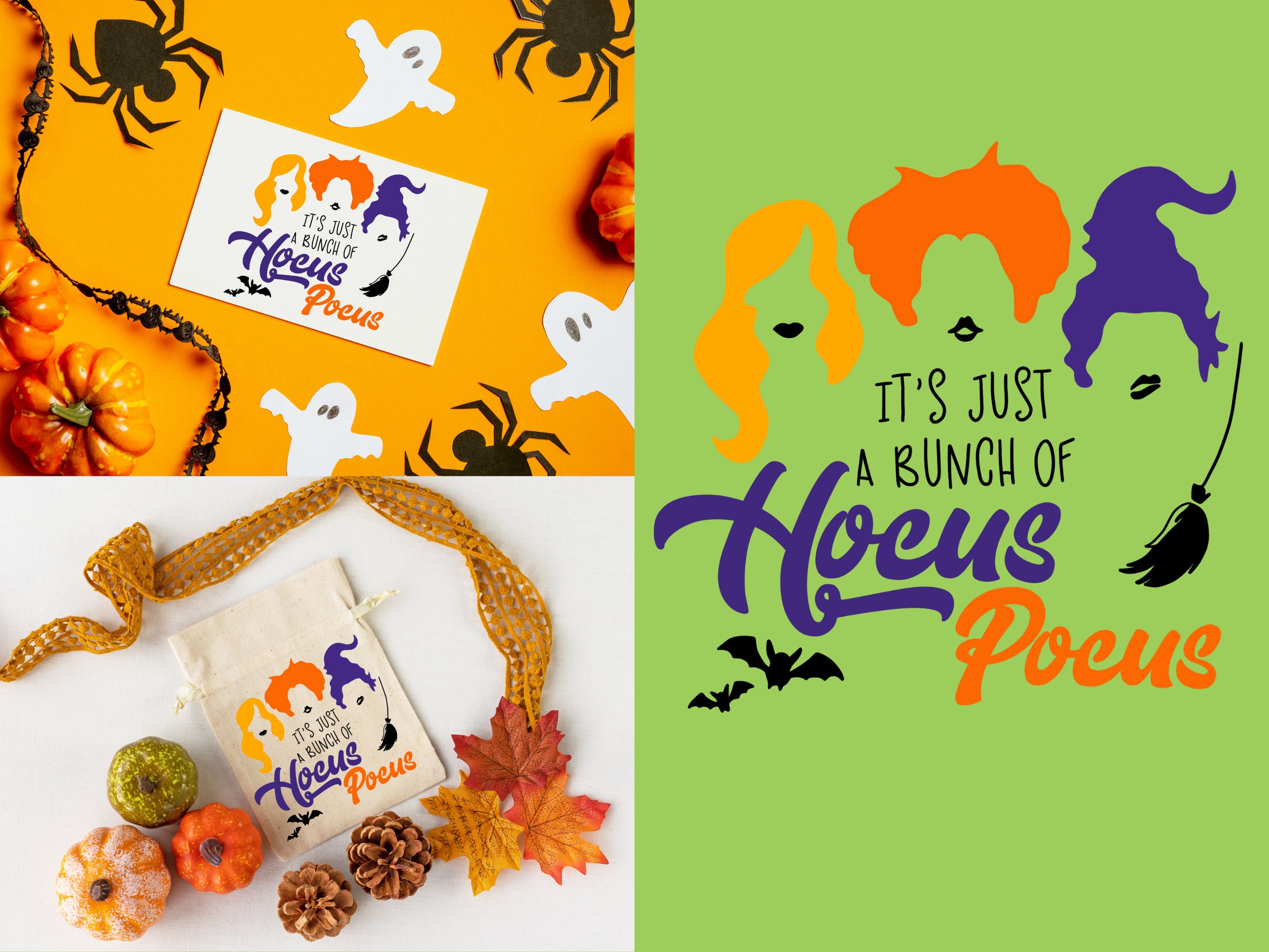 Hocus Pocus PNG JPEG | Halloween Bundle | Sanderson Sisters | Witches ...